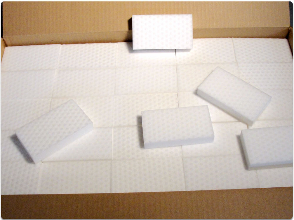 extra strength melamine eraser sponges 320 pack