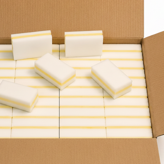 Bulk Melamine Foam Sandwich Eraser Sponges (400 sponges)