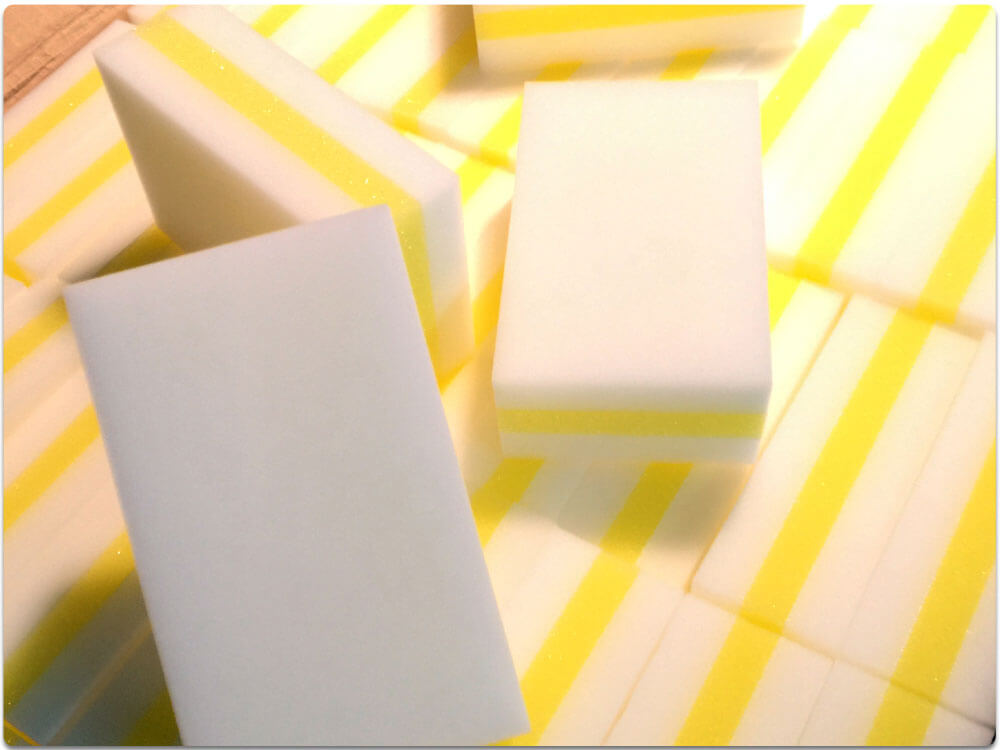 Bulk Melamine Foam Sandwich Eraser Sponges (400 sponges) | Compare to ...